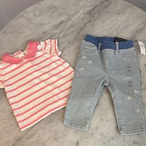 GAP Kids Pink and Blue Matching Set